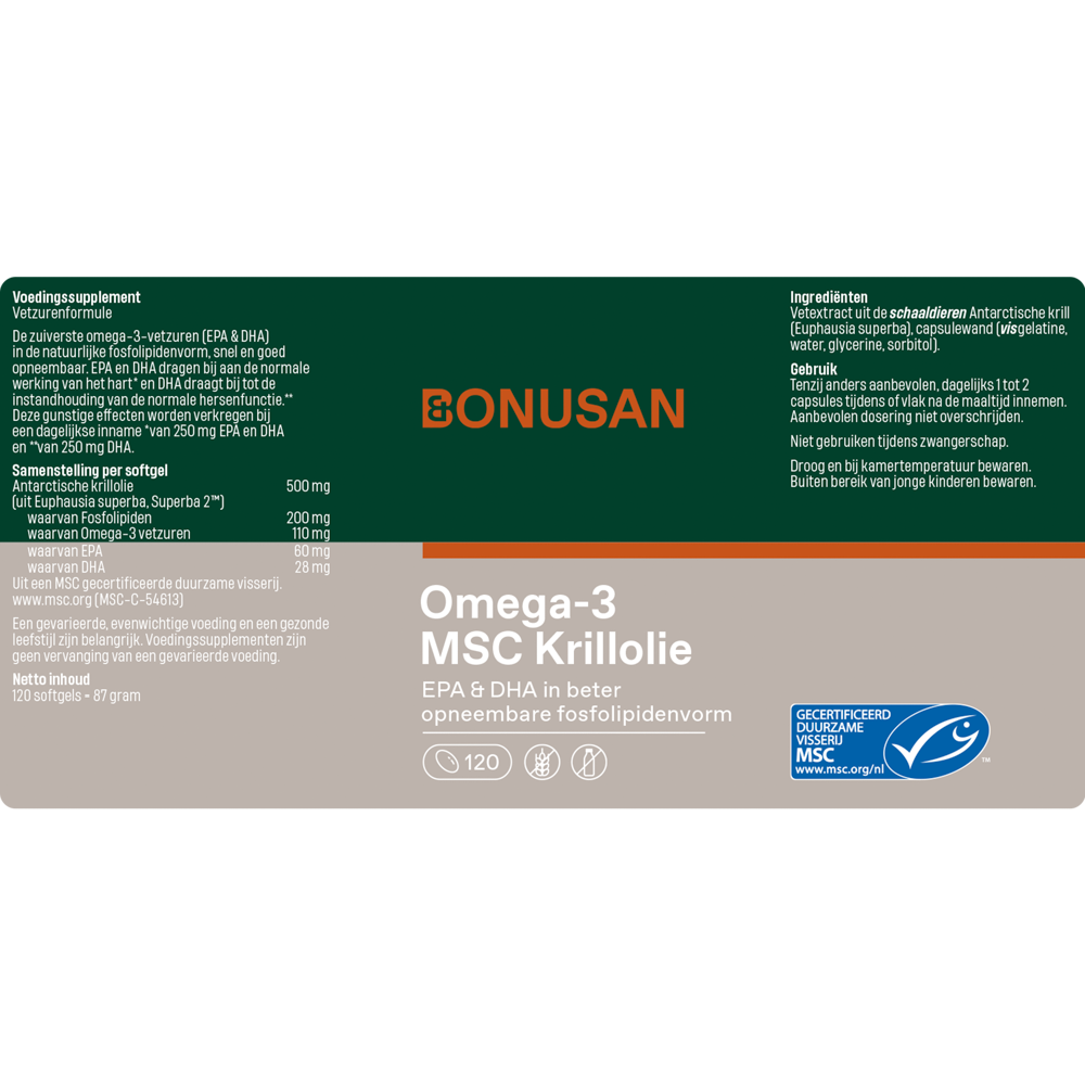 Omega-3 MSC Krillolie