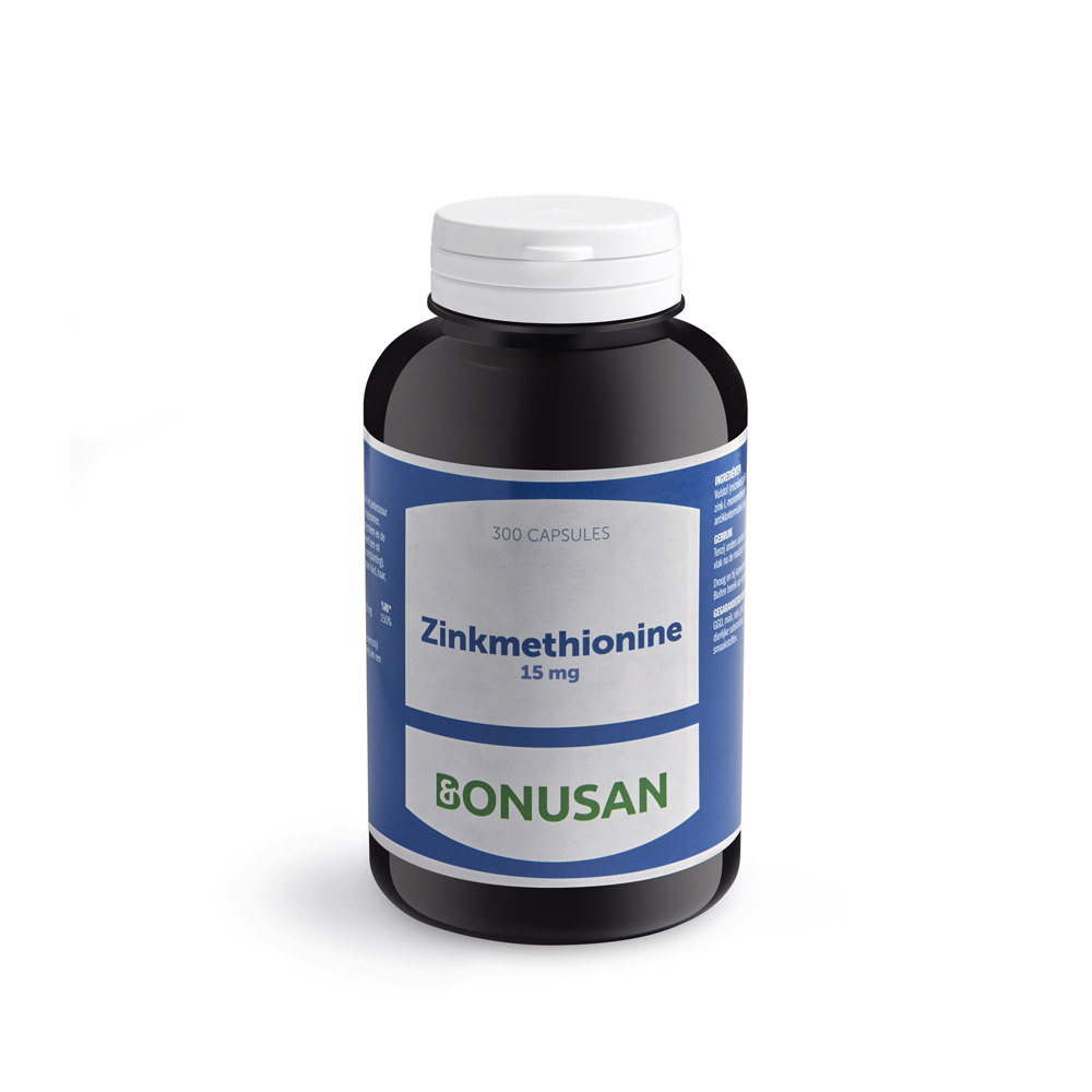 Geld rubber aantal fabriek Zinkmethionine 15 mg capsules | NL | 300 stuks | 0844 | Bonusan