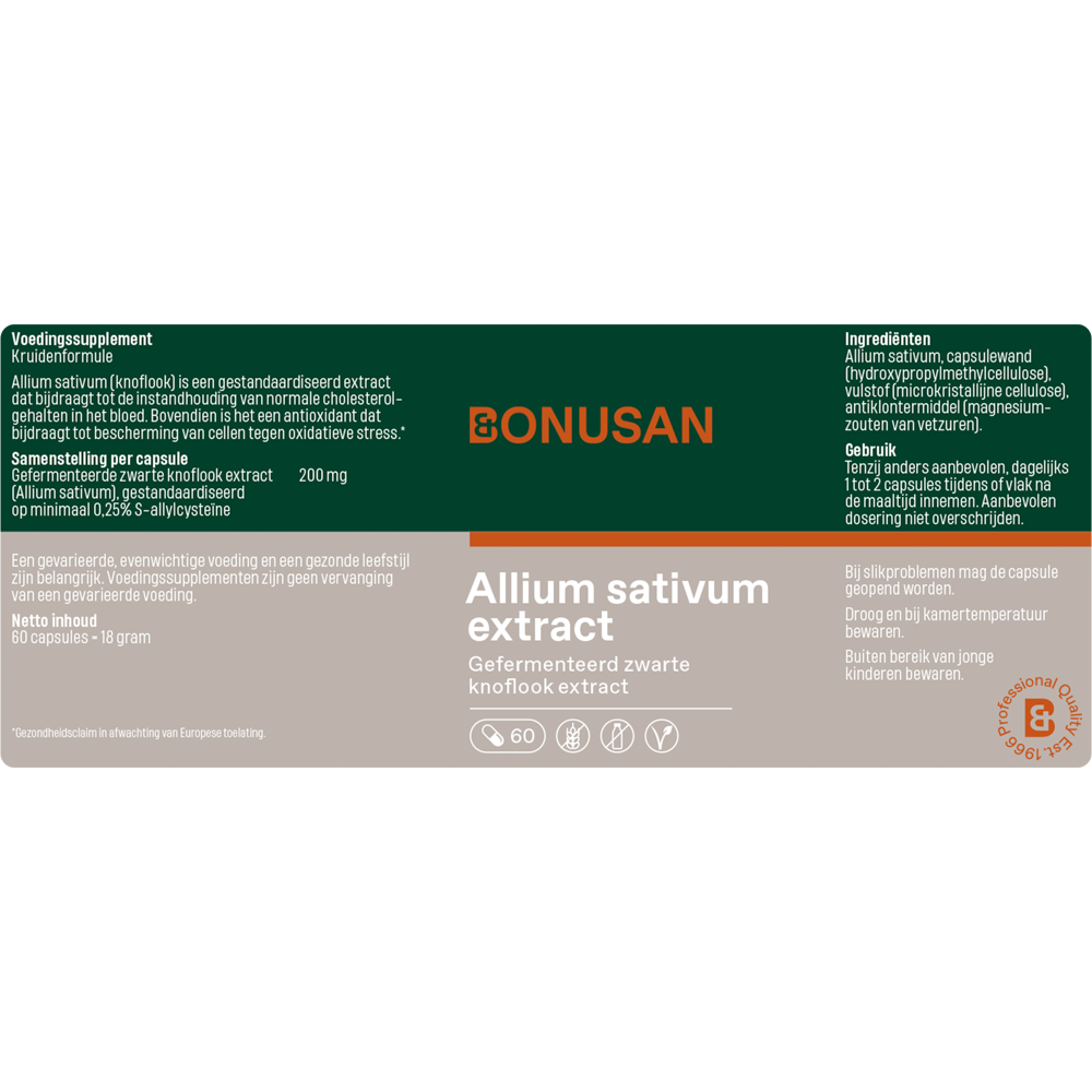 Allium sativum extract