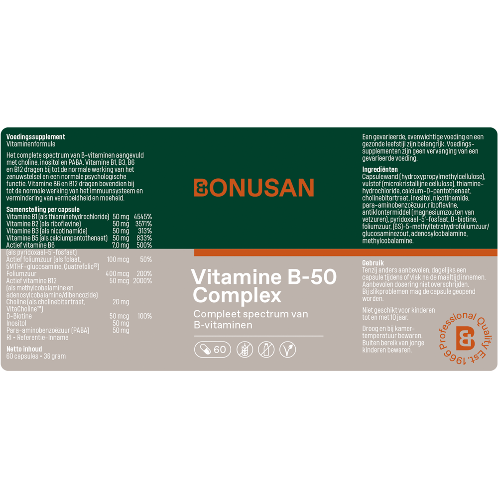 Vitamine B-50 Complex